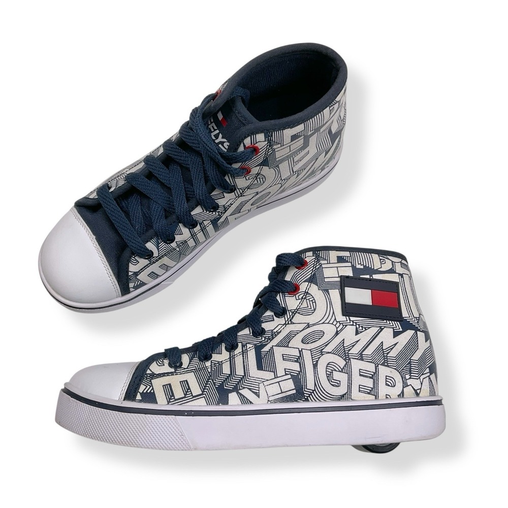Heelys x Tommy Hilfiger Classic‎ One Wheel Sneaker Shoes Youth 5